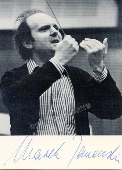 Janowski, Marek - Signed Photo Postcard
