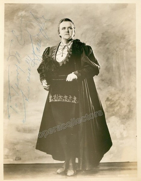 Raoul Jobin Autograph Photograph in Faust Tamino
