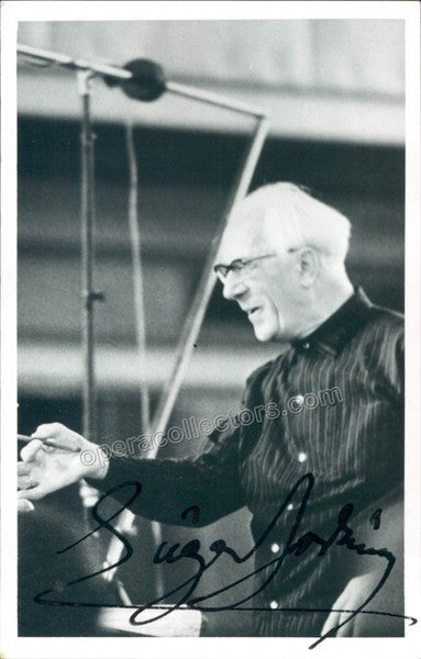 Jochum, Eugen - Signed Photo