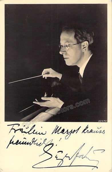 Jochum, Eugen - Signed Photo