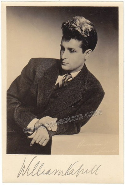 Kapell, William - Signed Photo