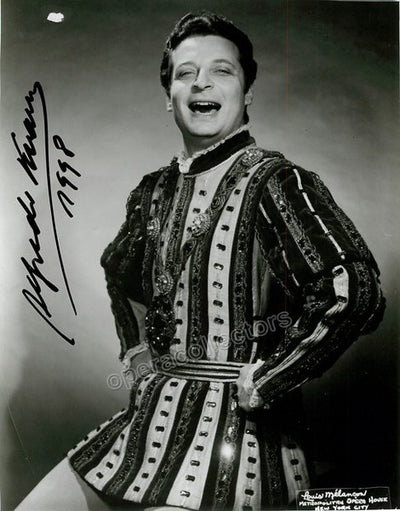 Kraus, Alfredo - Signed photo in Rigoletto