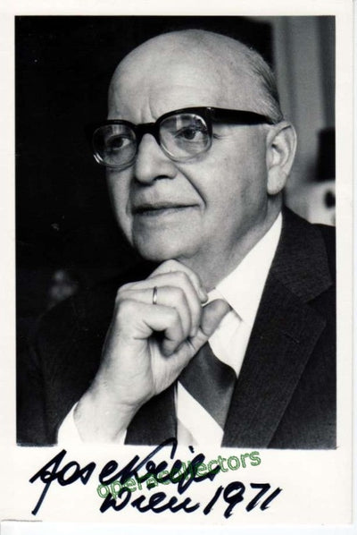 Krips, Josef - Signed Photo