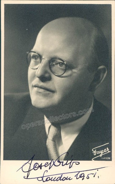 Krips, Josef - Signed photo