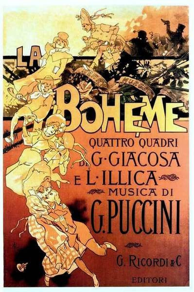 La Boheme - Large Poster