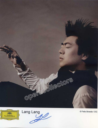 Lang, Lang - Signed photo