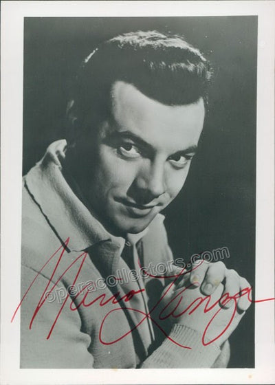 Lanza, Mario - Signed photo