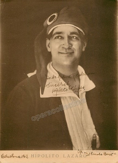 Lazaro, Hipolito - Signed photo in Il Piccolo Marat