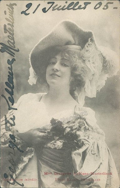 LEBLANC-MAETERLINK, Georgette