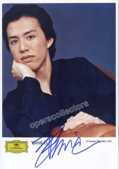 Li, Yundi - Signed photo