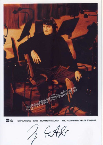 Metzmacher, Ingo - Signed Photo