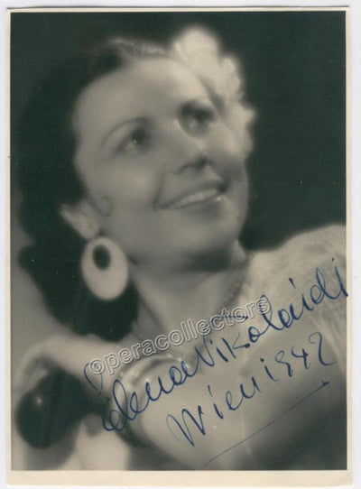 Nikolaidi, Elena - Signed photo