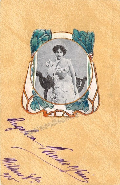 Pandolfini, Angelica - Signed Postcard 1905