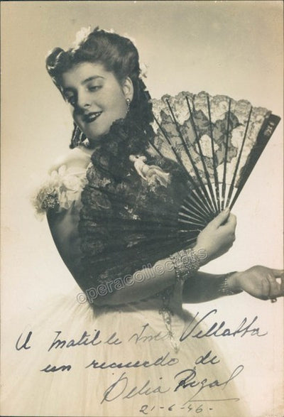 Rigal, Delia - Signed photo in role