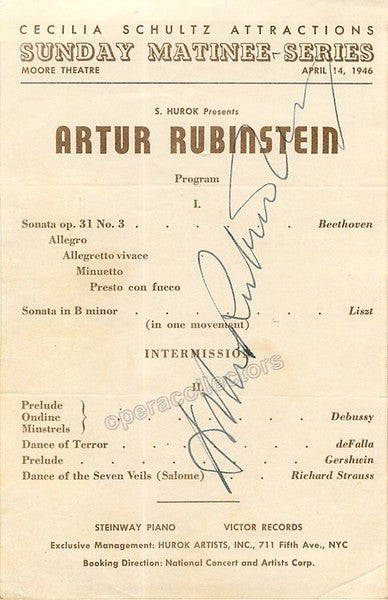 RUBINSTEIN, Artur