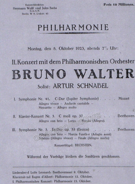 unknown schnabel arthur concert program 1923 1