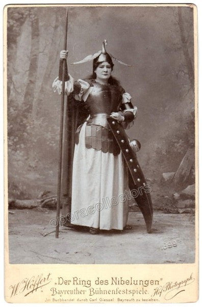 Schumann-Heink, Ernestine - Cabinet Photo as Waltraute