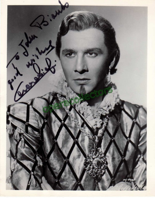 Siepi, Cesare - signed photo as Don Giovanni