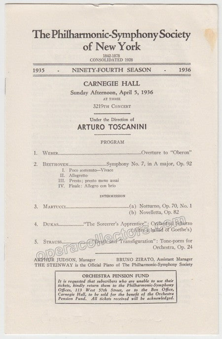 unknown toscanini arturo carnegie hall program 1936 1 19cf1974 7377 4575 a43a 1998240990ee