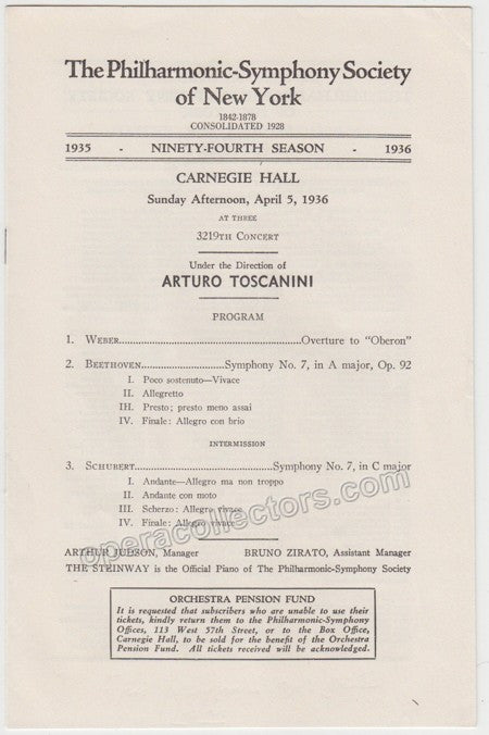 unknown toscanini arturo carnegie hall program 1936 1 1d70b04e 9f5f 497d 98eb b3c82bc172ee