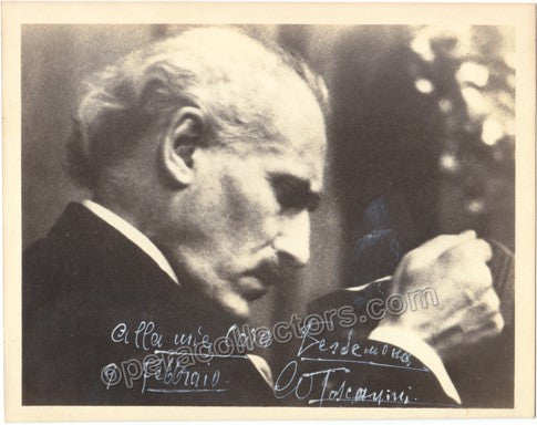 Toscanini, Arturo - Signed photo