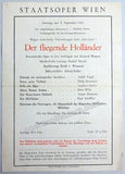 Wagner Operas at Vienna Staatsoper Programs 1942-44