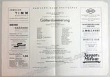 Wagner Opera Programs - Staatsoper Hamburg 1938-1940