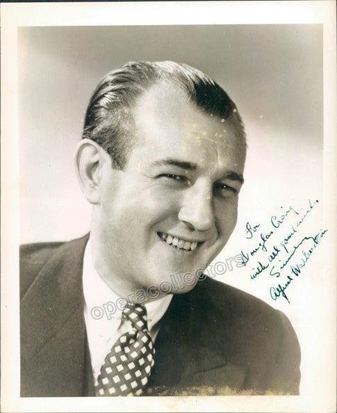 Wallenstein, Alfred - Signed Photo – Tamino Autographs