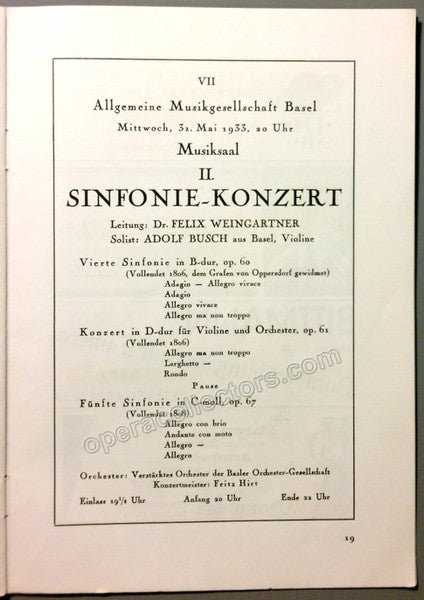 unknown weingartner felix beethoven fest concerts 1933 adolf busch rudolf serkin 3