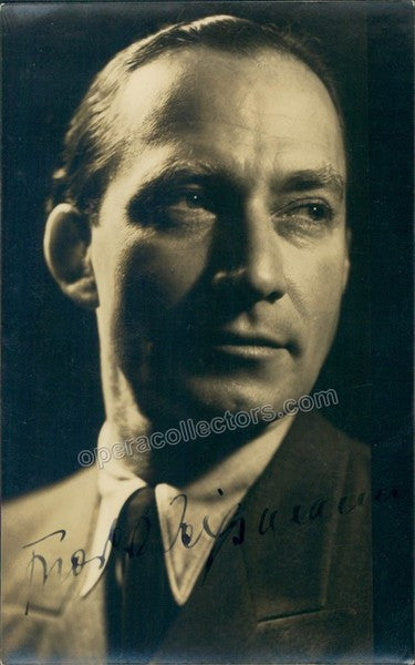 Weissmann, Frieder - Signed photo postcard