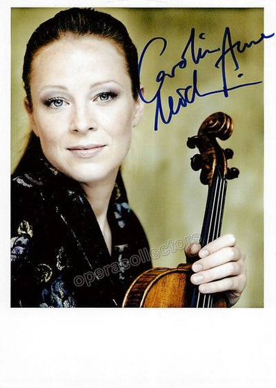 Widmann, Carolin - Signed photo