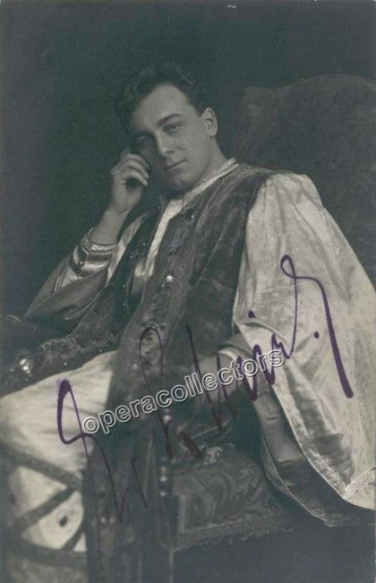 Wirl, Erik - Signed Postcard in role