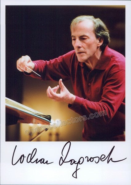 Zagrosek, Lothar - Signed Photo Conducting