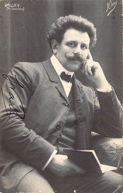 VALLIER, Jean (Various Autographs)