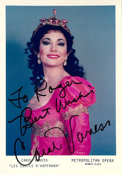 VANESS, Carol (Various Autographs)