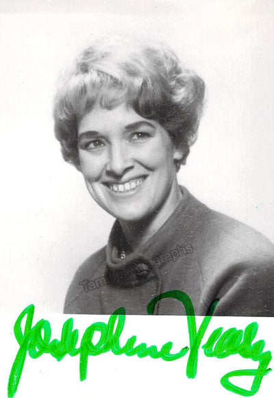 VEASEY, Josephine (Various Autographs)