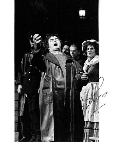 Vickers, Jon - Signed Photograph in Peter Grimes