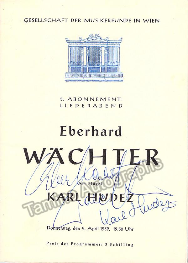 Vienna Opera - Lot of 42 Signed Programs, 1950s – Tamino