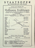 Vienna Opera - Signed Program Lot 1947-1949