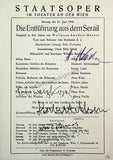 Vienna Opera - Signed Program Lot 1947-1949