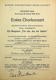 Vienna Opera - Signed Program Lot 1947-1949