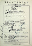 Vienna Opera - Signed Program Lot 1947-1949