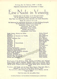 Vienna State Opera - Program Lot 1945-1955